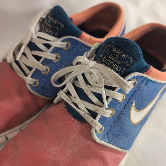 Nike Concepts X SB Stefan Janoski 749678-614 Mosaic Shoes Sneakers Men's 10 Max - Picture 16 of 16